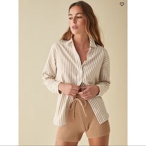 REFORMATION Parker Relaxed Shirt